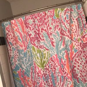 LILY PULITZER SHOWER CURTAIN